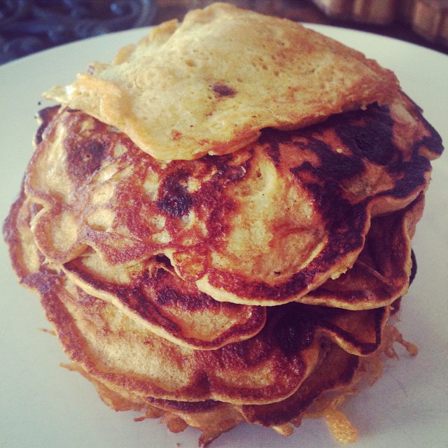 Tower of pancakes.